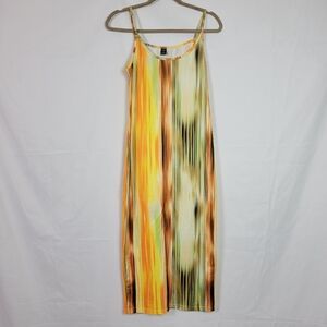 Tie dye Bodycon Dress Multicolor